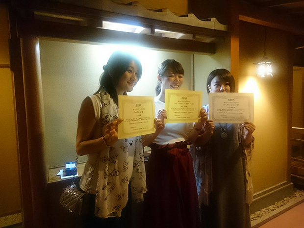 「カリスタプレミオ（社内表彰）」の受賞式も開催。