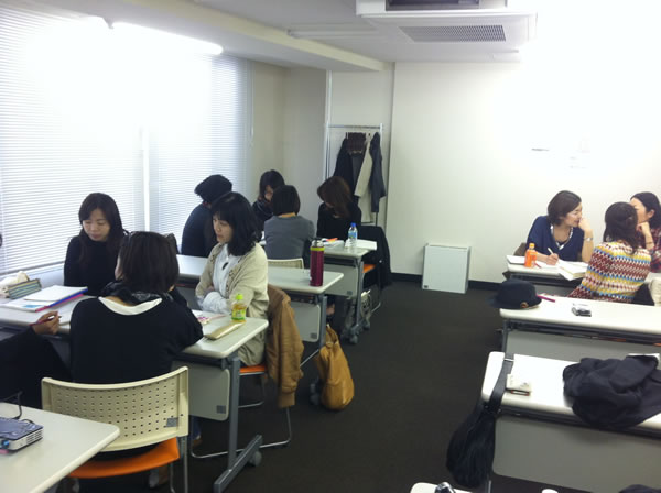 グループに分かれてのディスカッション。