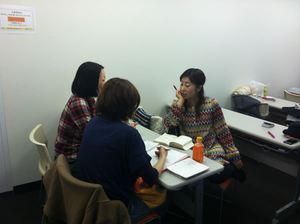 楽しく、でも真剣に、チーム方針を話し合います。