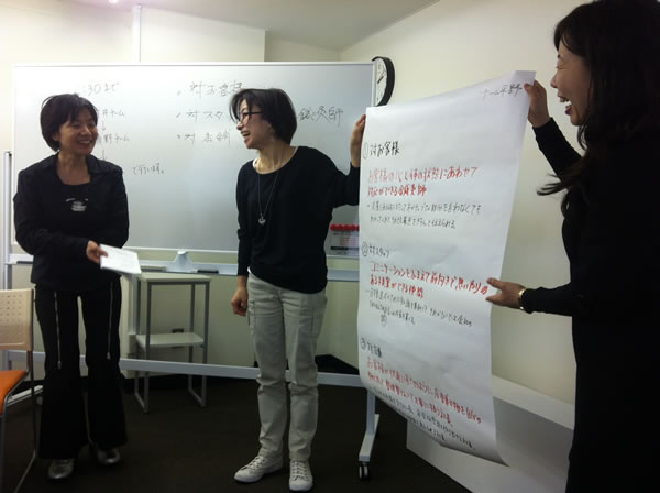 最後はチーム毎にチームコンセプトを発表。