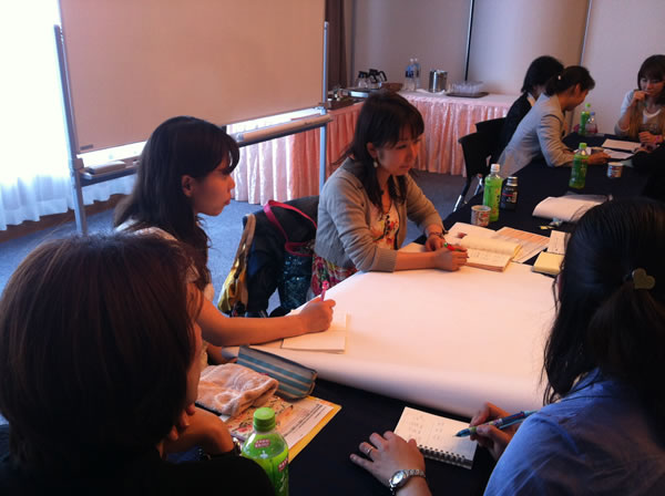 早速、全員ディスカッション。